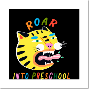 Roaring Into Preschool Posters and Art